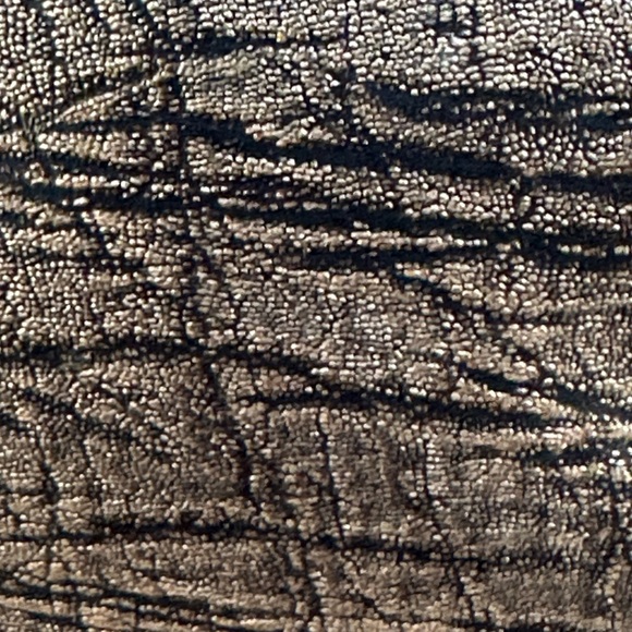 Faux Leather Textured Distressed Pillow - Picture 3 of 9